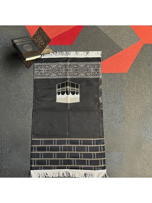 MYBEDESTEN Saten Seccade - Kabe Desenli - Astarlı