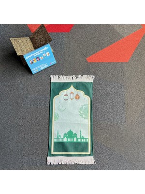 Çocuk Seccadesi - Üç Kandil Desenli