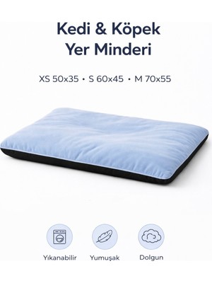 Empressco Yıkanabilir, 4 Mevsim Kullanıma Uygun, Yumuşak ve Dolgun Pet Yatağı