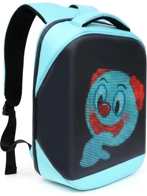 Missidea Pixelbag LED Çanta Mavi