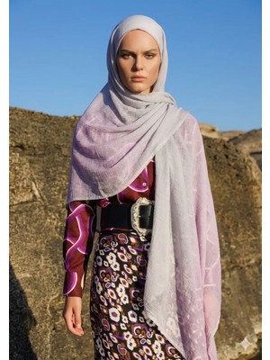 Ang-Scarf Degrade Müslin Şal