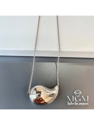 Ulugo Rodyum Çelik Kolyeler 40 + 5 cm Uzatma Payı - KL0099