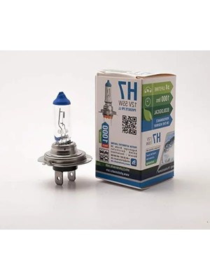 Erdo Ticaret H7 12V 55W Halojen Ampul - Eco +%30 Fazla Işık