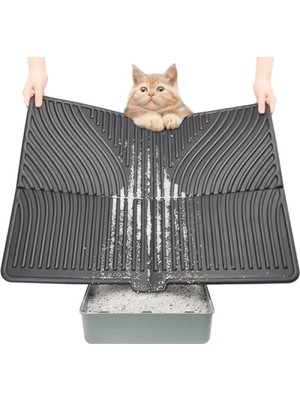 Erdo Ticaret Büyük Boy Kedi Kumu Mat, 31 Inç x 24 Inç Su Geçirmez