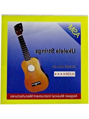 Erdo Ticaret Şeffaf Ukulele Teli Takımı, Müzik Performansları Için Ideal