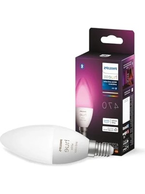 Erdo Ticaret 5.3W Renkli Akıllı LED Ampul (E14, Bluetooth)
