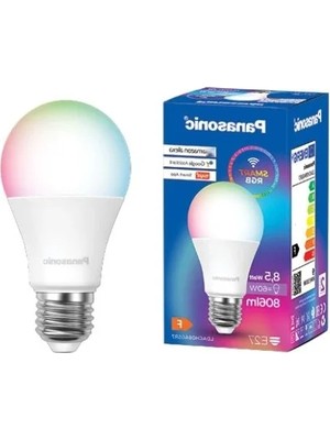 Erdo Ticaret LED Akıllı Wi-Fi Rgb E27 Lamba, 9W