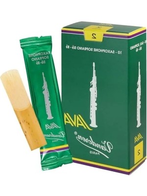 Erdo Ticaret Java Reeds Soprano Sax Reçineleri, 10 Adet 2 Numaralı Güç