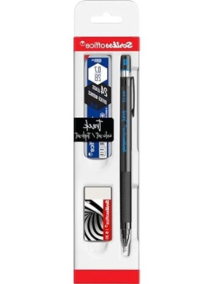 Erdo Ticaret Scrikss Office Track 3'lü Set 0. 7 mm Mavi