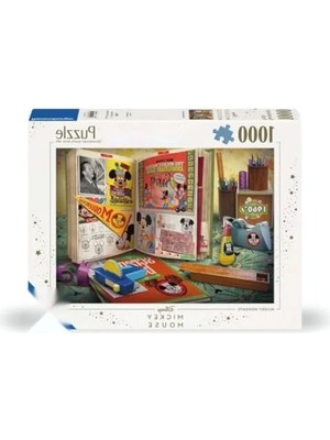 Erdo Ticaret 1000 Parça Mickey Mouse 1960'LAR Puzzle