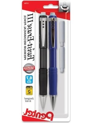 Erdo Ticaret 0,7 mm Uçlu Çeşitli Renklerde 2'li Mekanik Kalem Seti