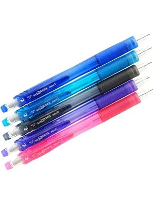 Erdo Ticaret Kauçuk Tutaçlı Versatil Kalem - 0.5 Mm, Mavi