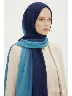 Ang-Scarf Degrade Müslin Şal