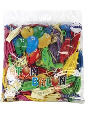 Teknoparkx Punch - Büyük Balon 100 Parça (4887)