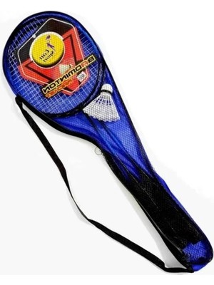 Erdo Ticaret Çantalı Badminton Seti - 2 Raket ve 1 Top ile Eğlence