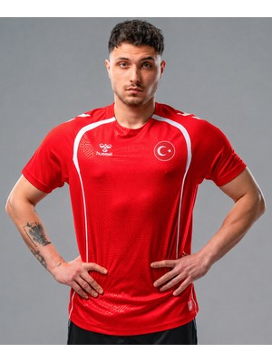 Hummel Target Milli Takım T-Shirt (Isteğebağlı Isim ve Numara Baskısı Hediyemizdir)