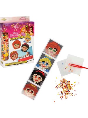 OEM 4in1 Disney Princess Pixel Pixel Boncuk Aktivite ve Oyuncak Seti