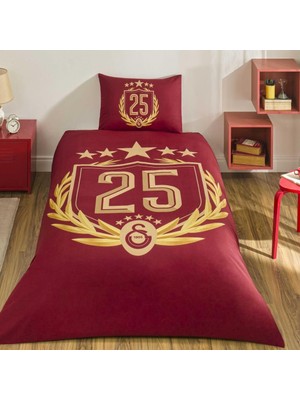 Taç Galatasaray 25. Şampiyonluk Tek Kişilik Lisanslı Nevresim Takımı