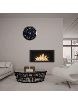 Teknoparkx Vintage Prestige 36 cm Eskitme Atatürk Duvar Saati