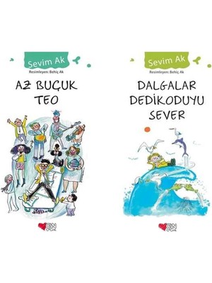 Can Yayınları Az Buçuk Teo ve Dalgalar Dedikoduyu Sever (Sevim Ak)