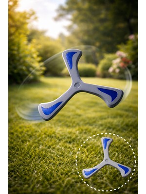 Boldy Aerodinamik Boomerang Çubuğu - Spor Boomerangı - Uçan Disk - Egzersiz Boomerangı - Yakalama Oyunu - Uçan Boomerang - Çubuk Yakalama Oyunu