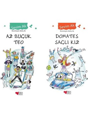 Can Yayınları Az Buçuk Teo ve Domates Saçlı Kız (Sevim Ak)
