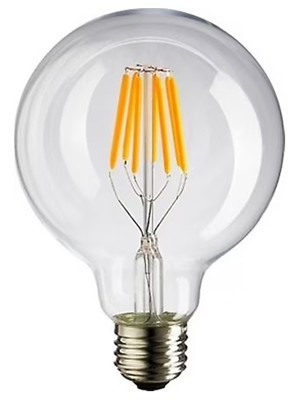 Cata CT-4354 6W Edison LED Ampül G95 Glop Ampül Günışığı