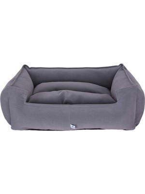 Empressco Yumuşak Gri Plus Kedi Köpek Yatak 45X60 Çift Taraflı Kumaş