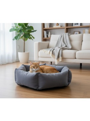 Empressco Yumuşak ve Rahat Altıgen Kedi ve Küçük Irk Köpek Yatağı