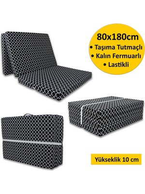 Empressco Pratik Katlanır Sünger Yatak Minderi 80X180X10CM, Konfor ve Kullanım Kolaylığı