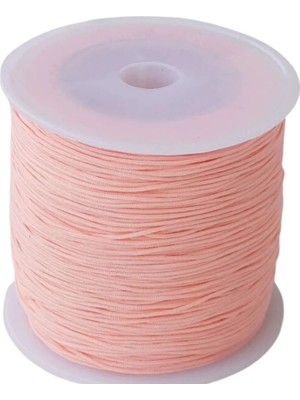 Hsc Bilişim Paraşüt Ipi, Bileklik-Kolye Örgü Ipi 1 mm 50 Metre Kiremit