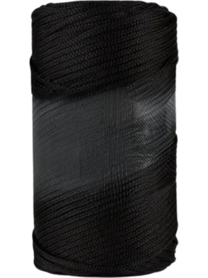 Hsc Bilişim Makrome Ipi 3mm Polyester Siyah