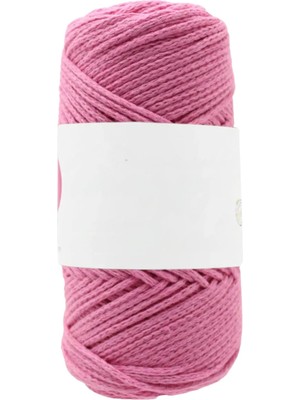 Hsc Bilişim Pamuk Makrome 2 mm Pembe