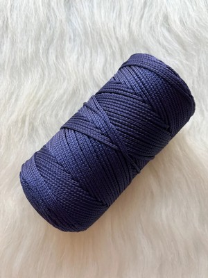 Hsc Bilişim Makrome Ipi 3mm Polyester Lacivert