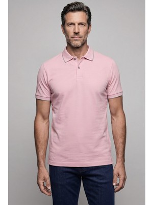 Bisse Pembe  Polo Yaka T-Shirt BSTS26Y26304_C29