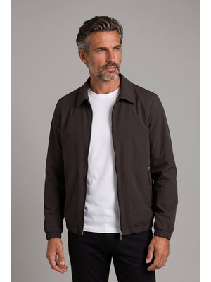 Bisse Kahve Regular Fit Bebe Yaka Mont MN26Y26001_C11