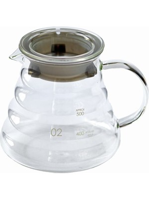 Empressco V60 Alt Server Kahve Servis Sürahisi 600 Ml, Şık ve Kullanışlı Tasarım