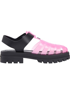 Tommy Hilfiger Tommy Hılfıger Kadın Marka Logolu Şık Görünümlü Rahat Tabanlı Günlük Kullanıma Uygun Pembe4 Sandalet EN0EN02949 Tox