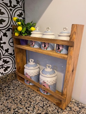 Empressco Bigwoodworkers Ahşap Tezgah Üstü Baharatlık - Fiyatı, Yorumları