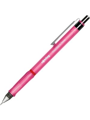 Rotring Visuclick Pembe 0.7mm Uç Boyutlu Mekanik Kurşun Kalem Metal Malzeme ile Ergonomik Tasarım