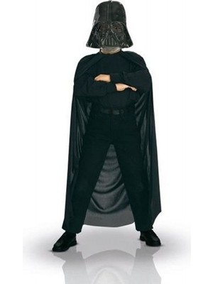 Hereveoyuncak Çocuk Boy Darth Vader Maskesi ve Pelerinn Seti