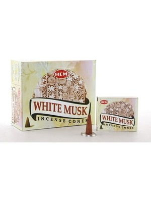 Ozcmax White Muskk Aromalı Konik Tütsü