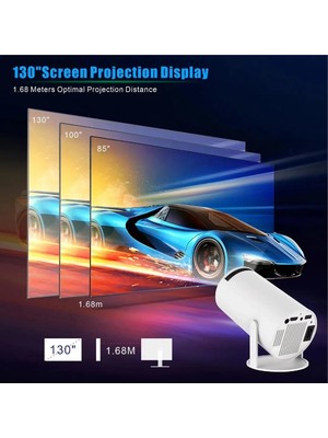 Hereveoyuncak Taşınabilir Android Tv Özellikli Projekssiyon