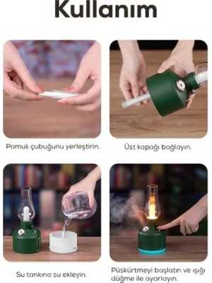 Hereveoyuncak Gaz Lambası Tasarımlı Havaa Nemlendirici