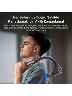 Hereveoyuncak 4 Başlıklı Uzun Saplı Ergonomik Profesyonel Sporcu Masaj Tabancasıı