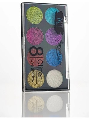 Hereveoyuncak 8 Renk Glitter Far Paleti - 2'lii Set