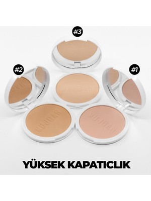 Ozcmax 3'lü Profesyonell Mat Pudra Seti