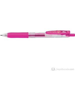 Zebra Sarasa Clip 0.7mm Jel Kalem - Pembe