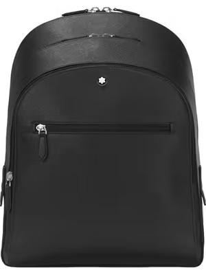 Montblanc Sartorial Deri Orta Boy 3 Bölmeli Sırt Çantası 198587