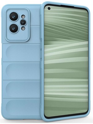 Zenvia Mey Ithalat®  Realme Gt2 Pro 5g Kılıf Optimum Silikon - Sky Blue